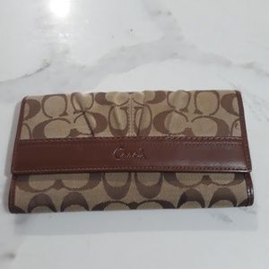 Brown Coach Wallet